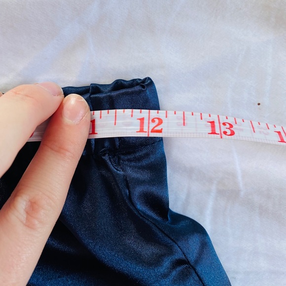 Navy Satin Sleepwear Set - Picture 5 of 6